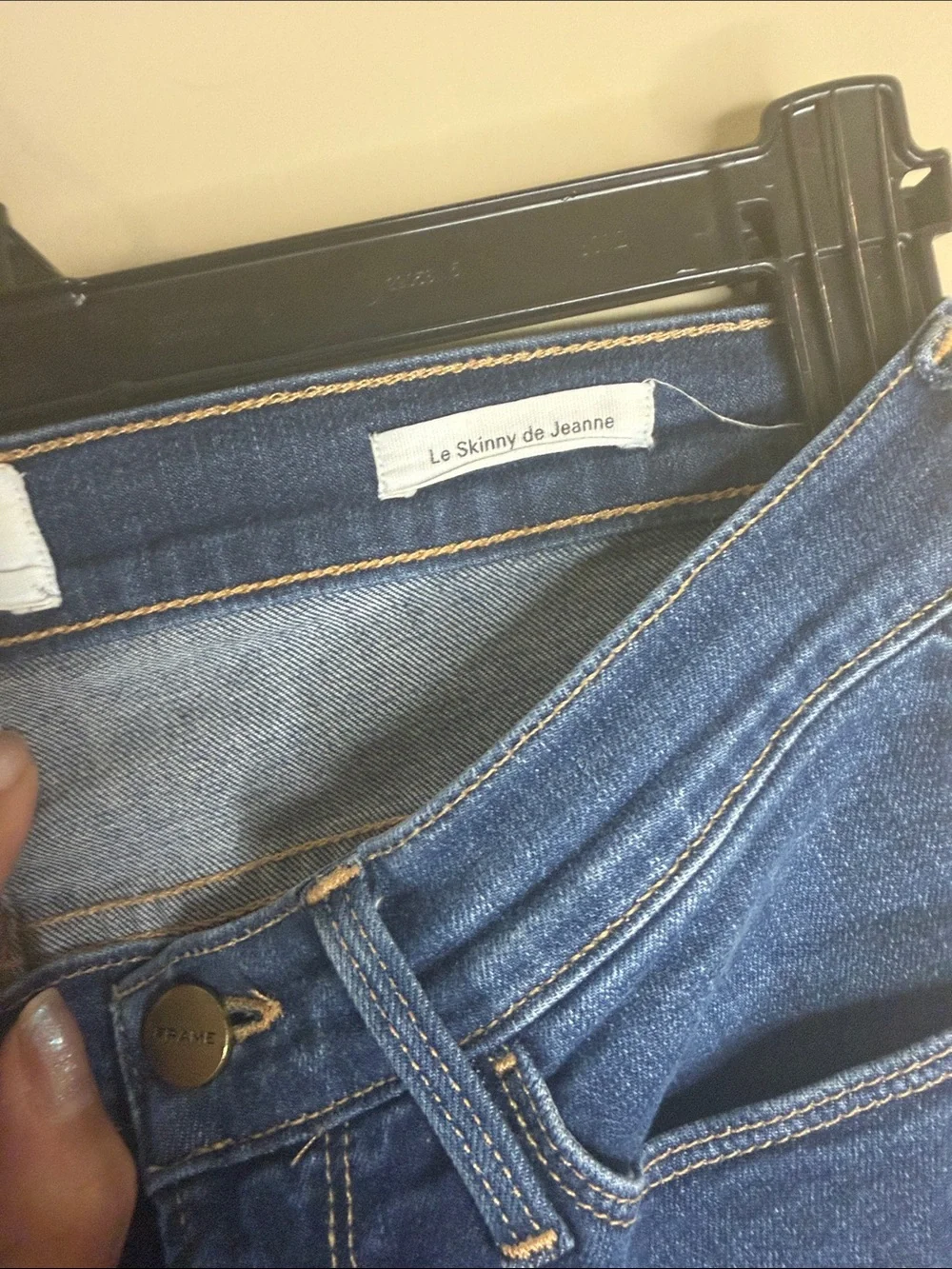 Frame Denim Women's Skinny Jeans in Blue Wash
